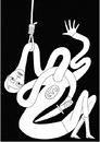 Cartoon: Mr Elasto Stretch (small) by baggelboy tagged super,hero,elastic,hanging