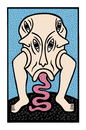 Cartoon: Self portrait (small) by baggelboy tagged monster