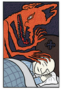 Cartoon: Sweet dreams (small) by baggelboy tagged sleep dream demon