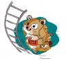 Cartoon: hamster (small) by dloewy tagged hamster pet