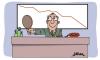 Cartoon: The optimistic (small) by William Medeiros tagged business,william,cartoon,men,optimistic,crisis