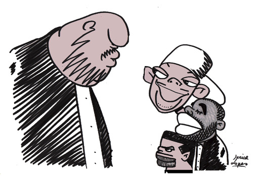Cartoon: Bel Air people (medium) by juniorlopes tagged bel,air,people,bel,air,people