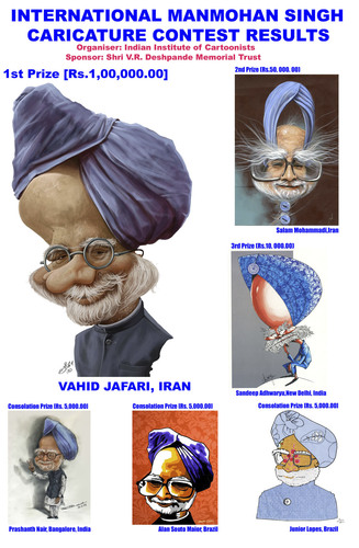 Cartoon: Hare baba! (medium) by juniorlopes tagged india,cartoon,caricature