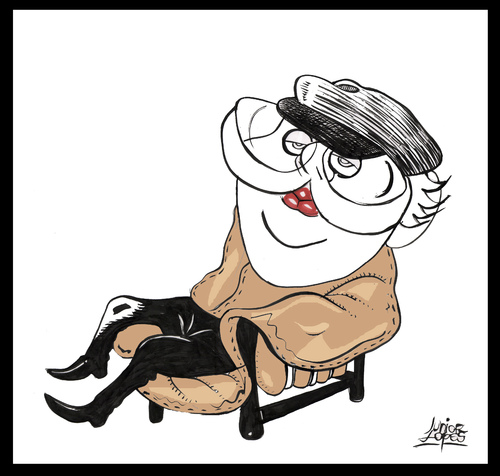 Cartoon: Sergio Rodrigues (medium) by juniorlopes tagged sergio,rodrigues,sergio,rodrigues