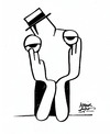 Cartoon: Buster Keaton (small) by juniorlopes tagged buster keaton
