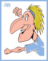 Cartoon: Diego Forlan (small) by juniorlopes tagged world,cup