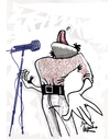 Cartoon: Joe Cocker (small) by juniorlopes tagged joe,cocker