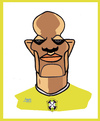 Cartoon: Maicon (small) by juniorlopes tagged world,cup,2010