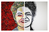 Cartoon: President Dilma (small) by juniorlopes tagged dilma,roussef,brazil,illustration