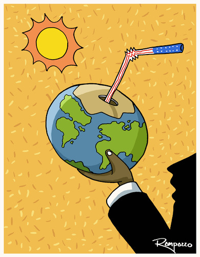 Cartoon: In a hot day (medium) by Marcelo Rampazzo tagged global,warming,globale erwärmung,klima,klimawandel,wetter,sonne,hitze,umwelt,umweltschutz,energie,globale,erwärmung