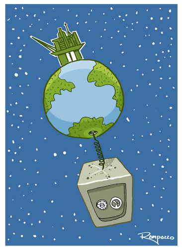 Cartoon: PETROBRAS (medium) by Marcelo Rampazzo tagged petrobras,illustration,welt,erde,tresor,petrobras,all,universum,planet,öl,bohren,ressourcen,geld