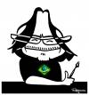 Cartoon: Leite (small) by Marcelo Rampazzo tagged leite