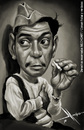 Cartoon: Mario Moreno Cantinflas (small) by Mecho tagged cantinflas,comediant,mexico