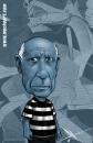 Cartoon: Pablo Picasso (small) by Mecho tagged caricature,caricatura,caricaturas,caricatures