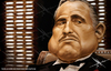 Cartoon: The Godfather (small) by Mecho tagged the,godfather,don,vito,marlon,brandon