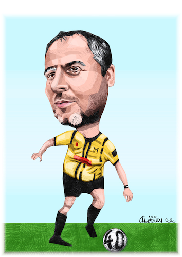 Cartoon: milan-m (medium) by ivo tagged wow