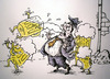 Cartoon: attack (small) by ivo tagged wau