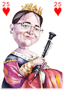 Cartoon: the Queen (small) by ivo tagged wow