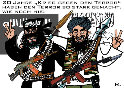 Cartoon: 9-11 (medium) by RachelGold tagged 11,september,2001,2021,terrorismus,verschwörung,anschlag,world,trade,center,afghanistan,irak,libyen,syrien,jemen,arabien,nordafrika,waffen,öl,11,september,2001,2021,terrorismus,verschwörung,anschlag,world,trade,center,afghanistan,irak,libyen,syrien,jemen,arabien,nordafrika,waffen,öl