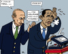Cartoon: Military Strike Exit (small) by RachelGold tagged diplomacy,usa,russia,syria,military,strike,obama,putin