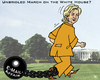 Cartoon: nearly unbridled (small) by RachelGold tagged hillary,clinton,white,house,presidency,election,campeign