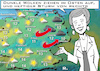 Cartoon: Ostdeutsche Großwetterlage (small) by RachelGold tagged deutschland,ost,brandenburg,sachsen,landtagswahlen,afd,cdu,spd,grüne,linke,wetter