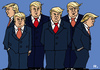 Cartoon: Trumps Team (small) by RachelGold tagged usa president trump team government