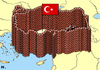 Cartoon: Turkish Diplomacy (small) by RachelGold tagged turkey,world,diplomacy,armenians,genocide