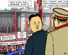 Cartoon: Welcome Back Kim! (small) by RachelGold tagged north,korea,disappearence,kim,jong,un