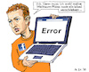 Cartoon: Facebook Milliarden-Verlust (small) by MarkusSzy tagged facebook,zuckerberg,blackout,social,media,milliarden,verluste