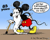 Cartoon: Happy Birthday (small) by MarkusSzy tagged mickey,mouse,85,retirment,system