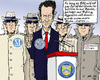 Cartoon: Rating Agents (small) by MarkusSzy tagged geithner,usa,europe,eu,rating,agency,agents,secretary,of,state
