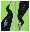Cartoon: perspective (small) by aarbee tagged art drawing