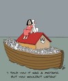 Cartoon: Poor Noah (small) by aarbee tagged rabbits sex ark