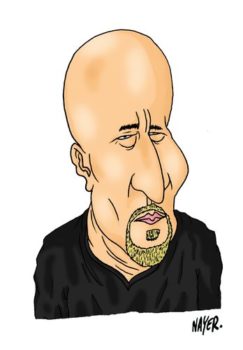 Cartoon: Muharrem Akten (medium) by Nayer tagged muharrem,akten,cartoonist,nayer