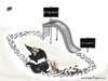 Cartoon: Democracy and Dictatorship (small) by Nayer tagged military,democracy,dictatorship,africa,sudan