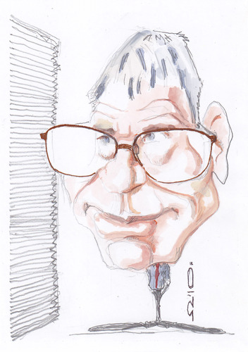 Cartoon: Harrison Ford (medium) by zed tagged harrison,ford,usa,movie,actor,oscar,film,hollywood,portrait,caricature