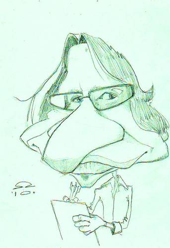 Cartoon: Marcio (medium) by zed tagged marcio,leite,brazil,artist,cartoonist,portrait,caricature