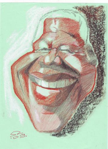 Cartoon: Nelson Mandela (medium) by zed tagged nelson,mandela,south,africa,nobel,peace,prize,apartheid,ancyl,46664,famous,people,portrait,caricature