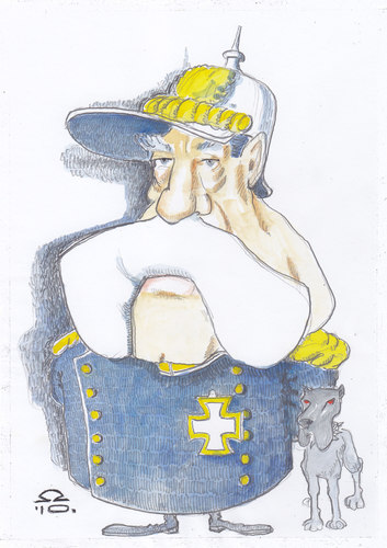 Cartoon: Otto von Bismarck (medium) by zed tagged otto,von,bismarck,schonhausen,german,aristocrat,and,statesman,first,prime,minister,of,prussia,chancellor,duke,lauenburg,portrait,caricature