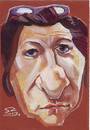 Cartoon: Herta Muller (small) by zed tagged herta,muller,romania,germany,nobel,award,literature,portrait,caricature,famous,people