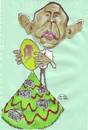 Cartoon: Obama Xmas Tree (small) by zed tagged obama,usa,nobel,peace,prize,world,crisis,portrait,caricature