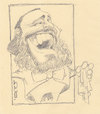 Cartoon: Pavarotti (small) by zed tagged luciano pavarotti italia operatic tenor music famous people portrait caricature