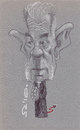 Cartoon: Terry Jones (small) by zed tagged terry,jones,usa,florida,church,portrait,caricature