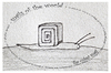 Cartoon: the cubist snail - no.7 (small) by schmidibus tagged schnecke,welt,kubismus,kunst