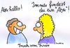 Cartoon: Aber hallo (small) by Matthias Schlechta tagged aber,hallo,frisur,friseur,mann,frau,ehe,beziehung