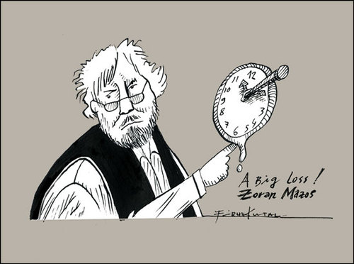 Cartoon: Zoran Mazos (medium) by firuzkutal tagged zoranmazos,zoran,mazos,congolence