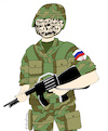 Cartoon: Enough Russian War (small) by firuzkutal tagged refugee,war,soldier,military,death,dead,attack,invasion,putin,army