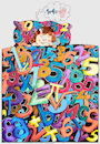 Cartoon: Using math all time (small) by firuzkutal tagged math2022,digital,tall,learning,pattern,sleeping,carpet,quilt