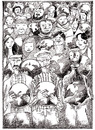 Cartoon: World Refugee Day 20 June (small) by firuzkutal tagged refuge,un,immigrant,people,differences,war,political